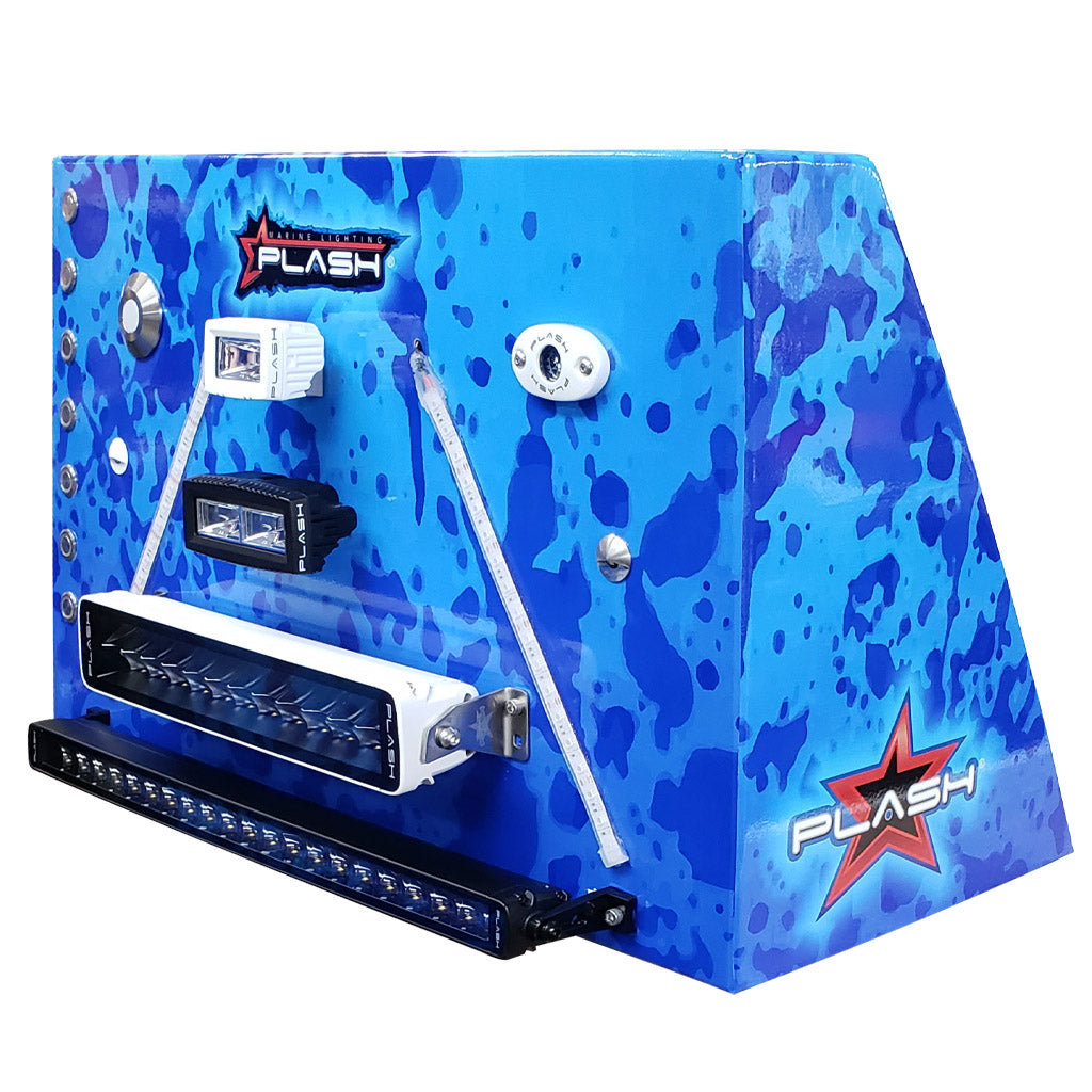 Plashlight Shelf Dealer Display - Marine