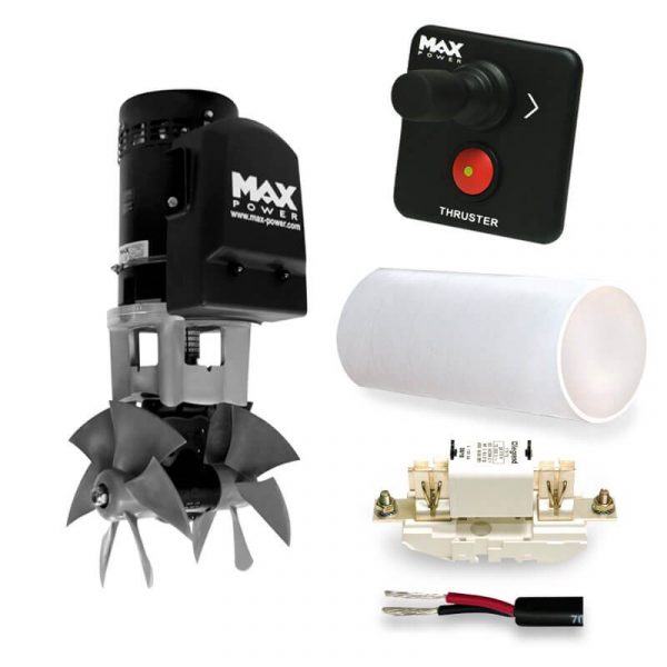 Max Power Elec. Retractable Thruster Vip250 Eco Proportional 48V