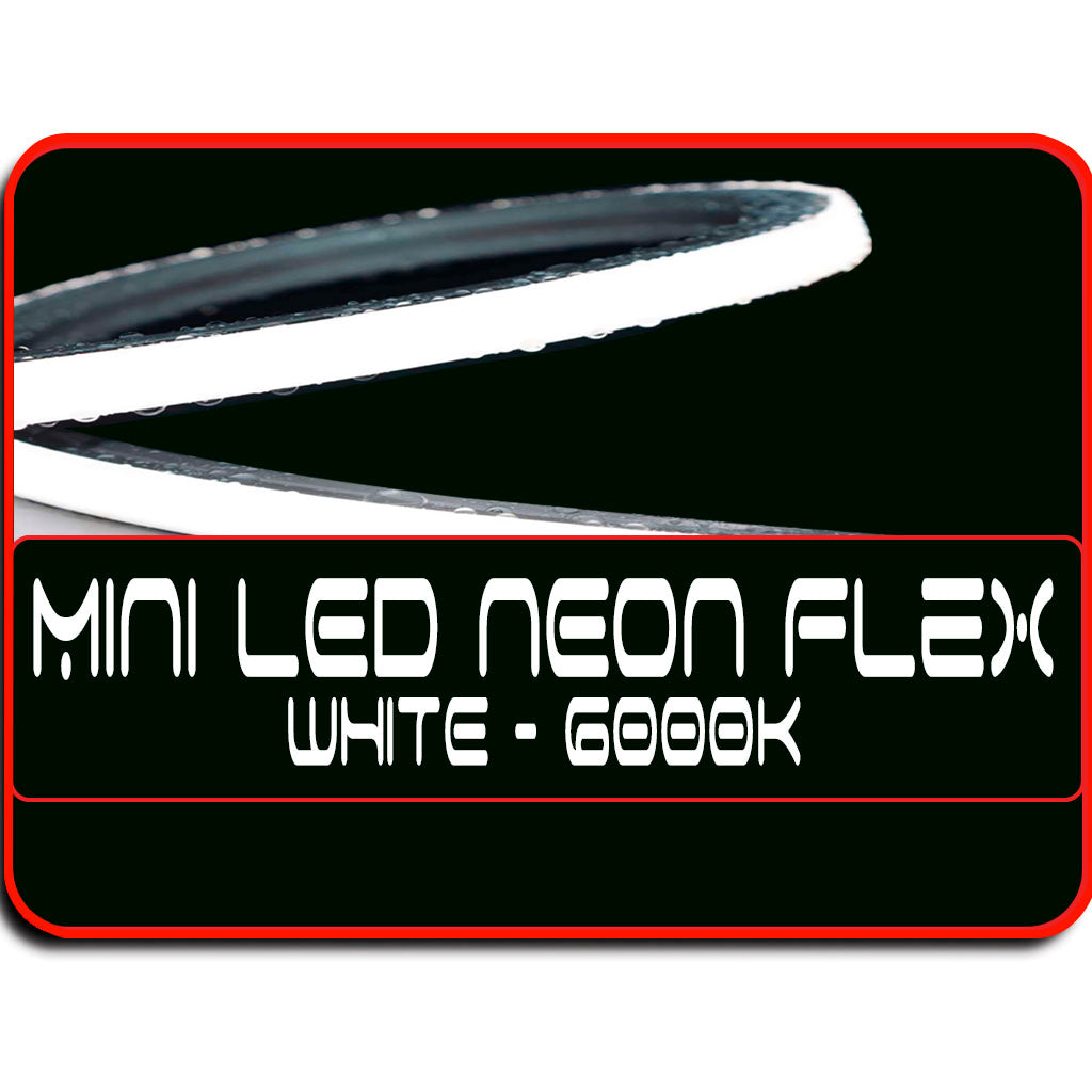 Plashlight MINI LED Neon Flex - Cool White - 12V
