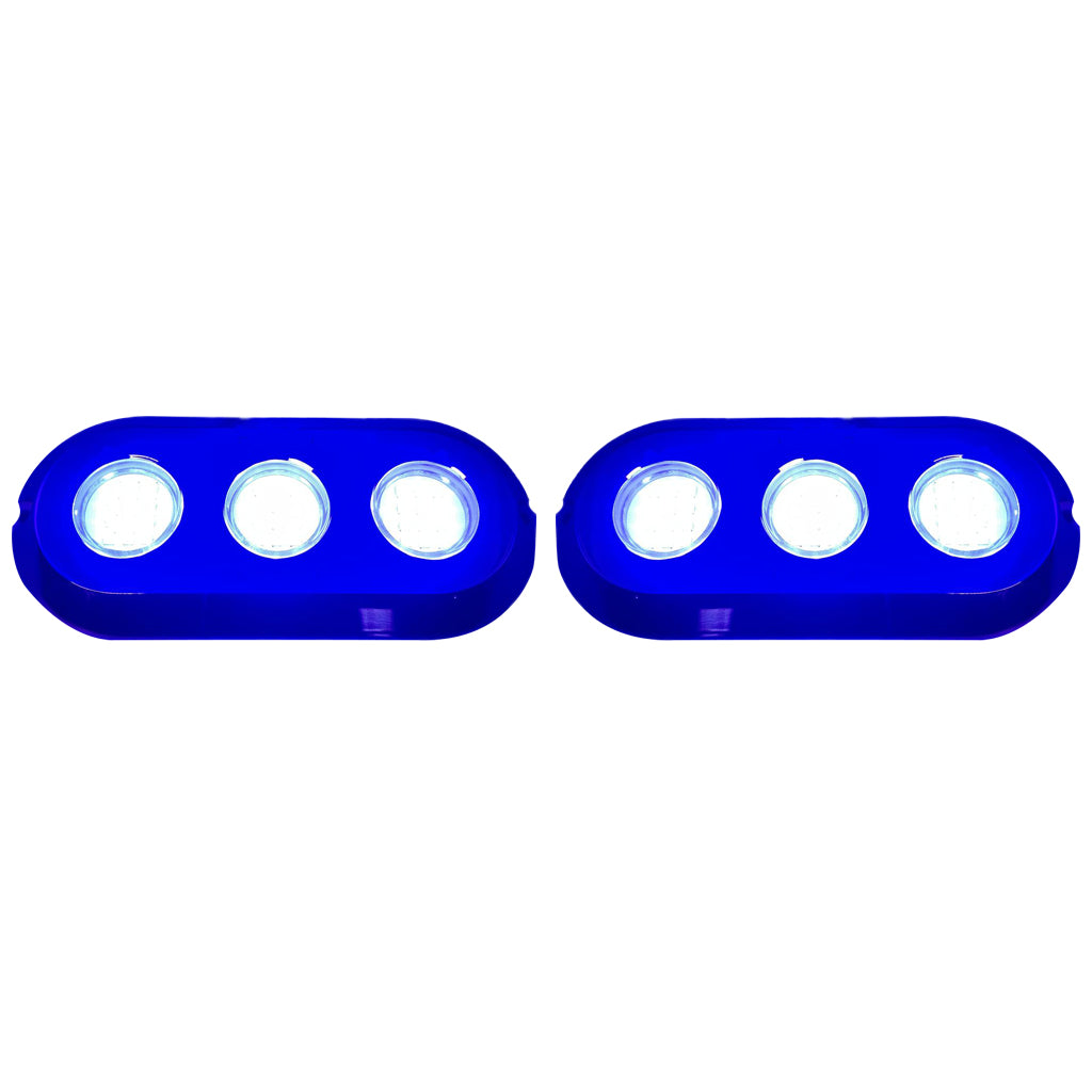 Plashlight Grande 180W Underwater Transom Light - BLUE