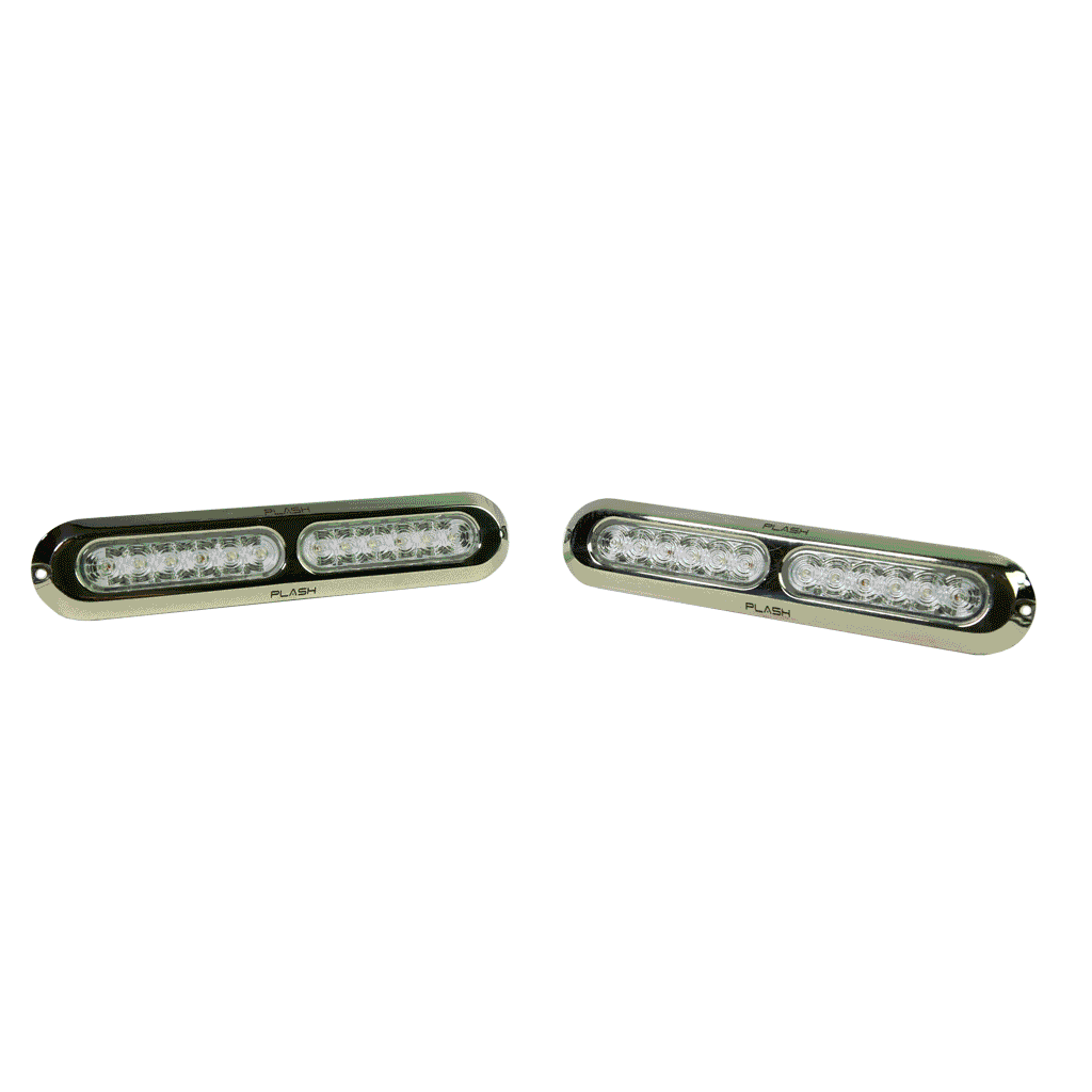 Plashlight Poquito 60W Underwater Transom Light - GREEN