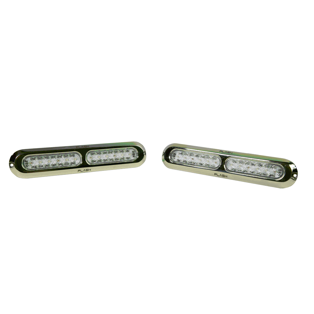 Plashlight Poquito 60W Underwater Transom Light - RGB