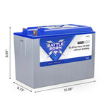 Battle Born 50Ah 24V LiFePO4 Heated Battery Kit - Green Vista Living