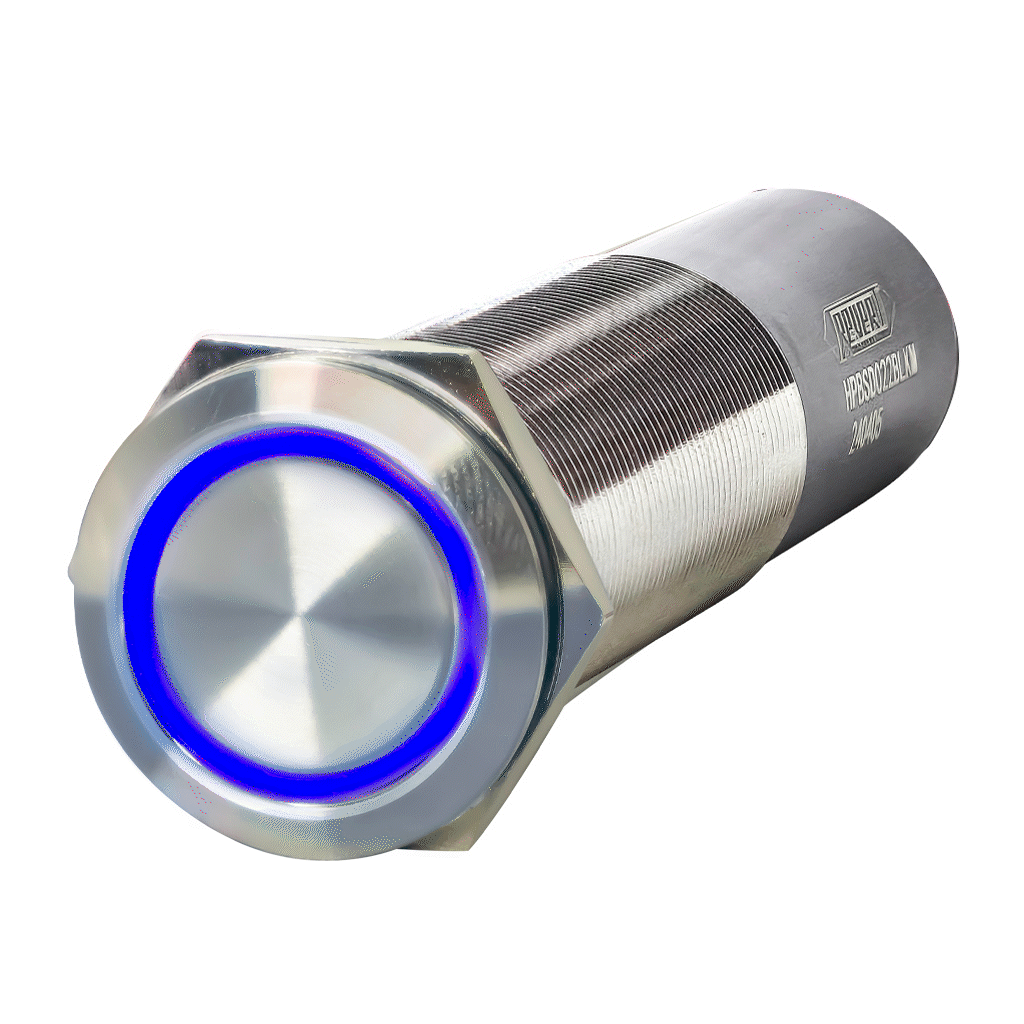 Plashlight REVERT Harsh Environment | Dual Output | 3 Color | Push Button Marine Switch | 22MM | Stainless Steel