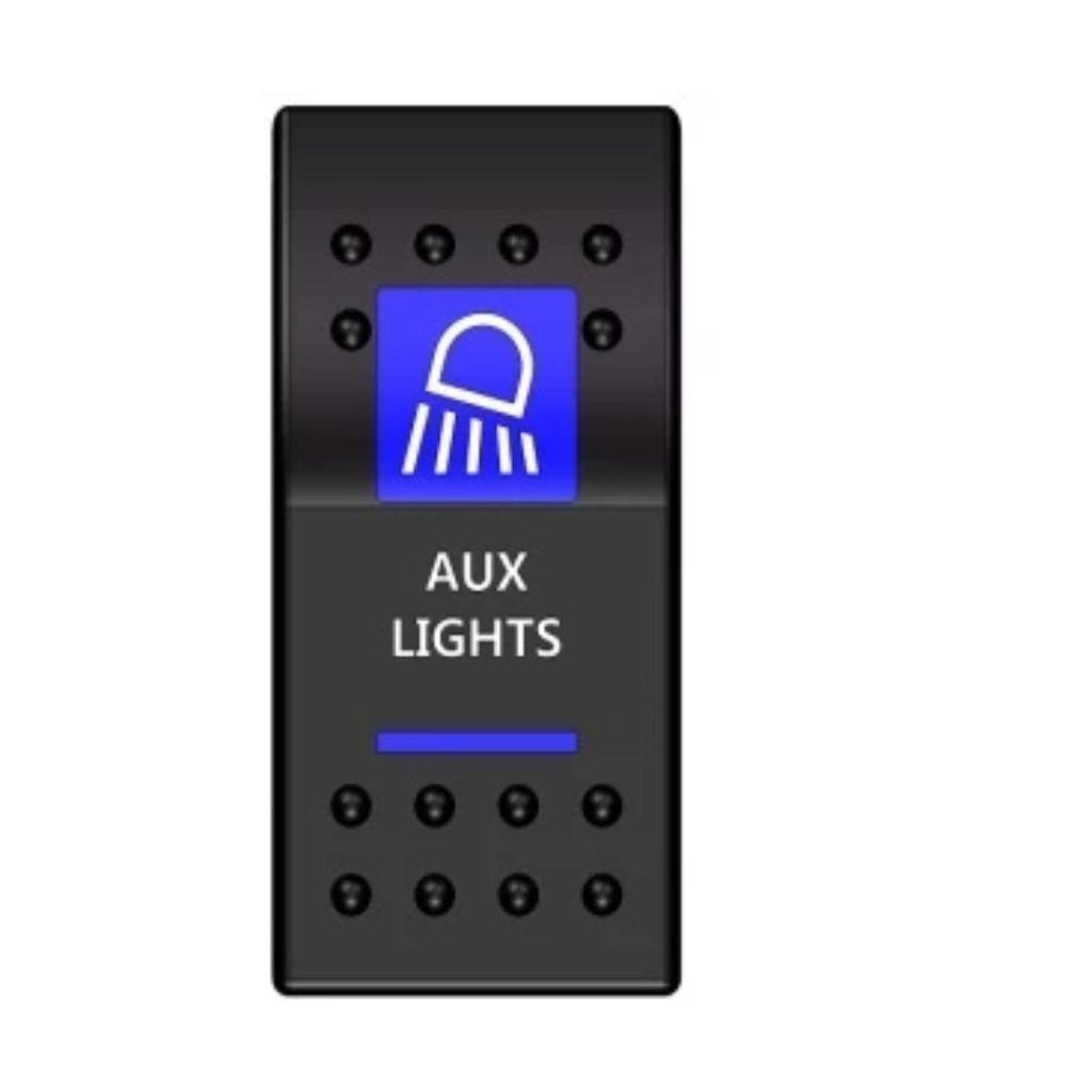 Plashlight Aux Lights - Rocker Switch