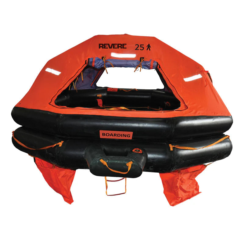Revere Liferaft USCG/SOLAS 10 Persons Round Canister (B)