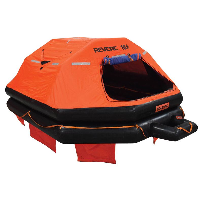 Revere Liferaft USCG/SOLAS 16 Persons Round Canister (B)