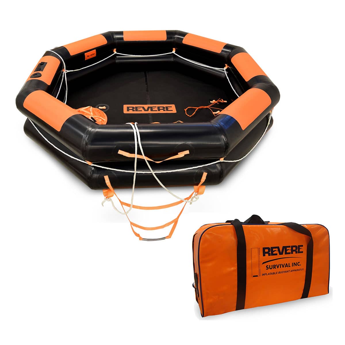 Revere Liferaft USCG IBA 4 Persons Valise