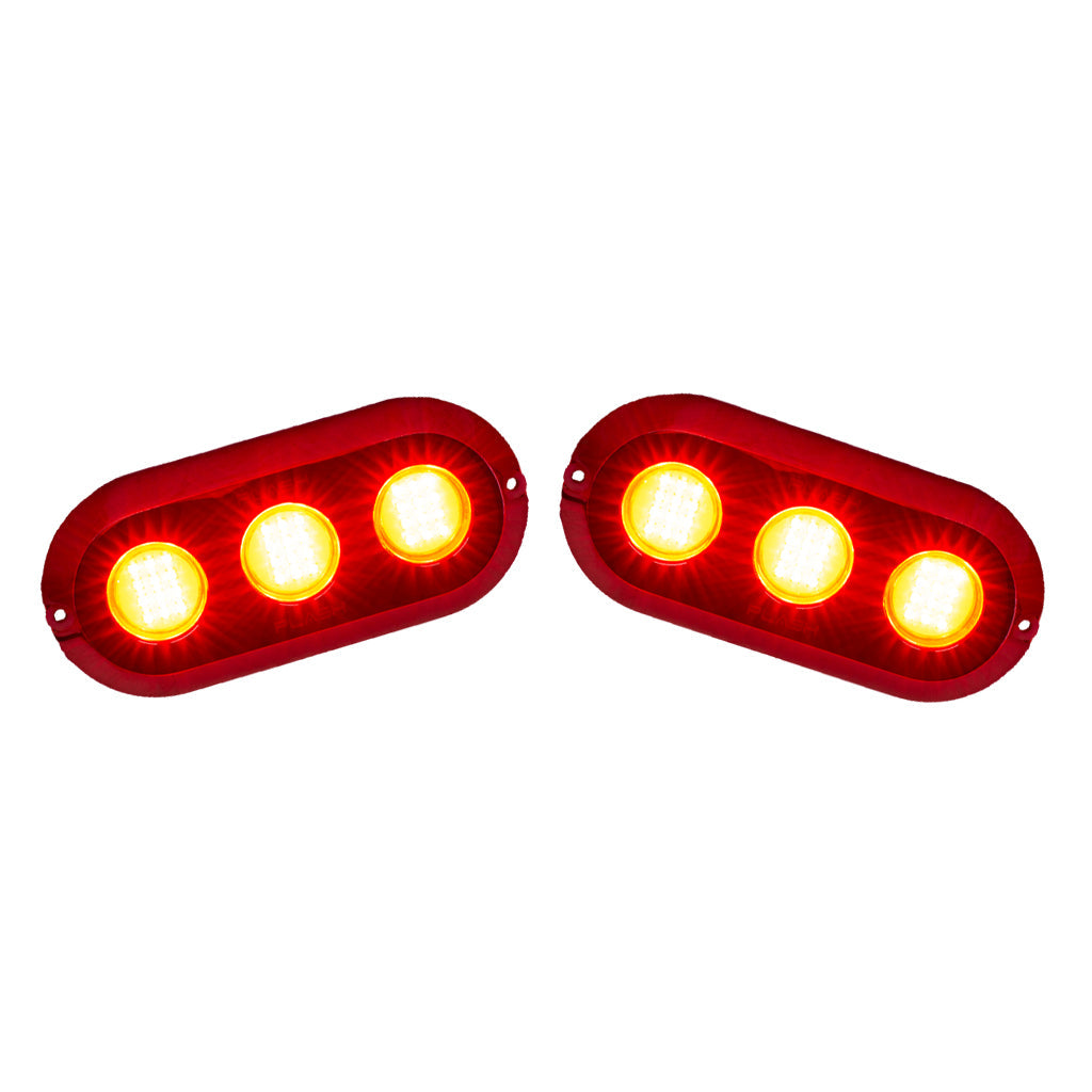 Plashlight Grande 180W Underwater Transom Light - RED