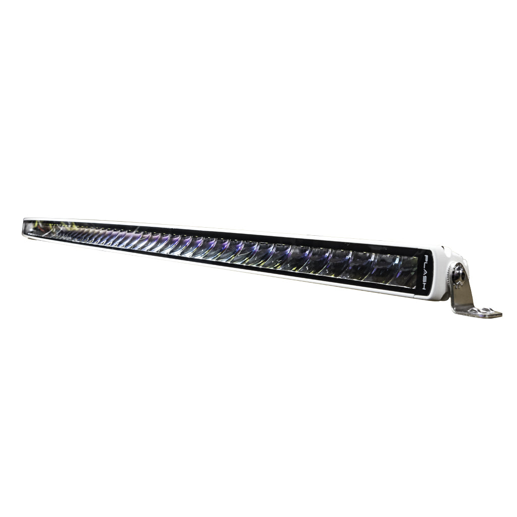 Plashlight SRX2 50" Curved Single Row LED Light Bar - White Housing