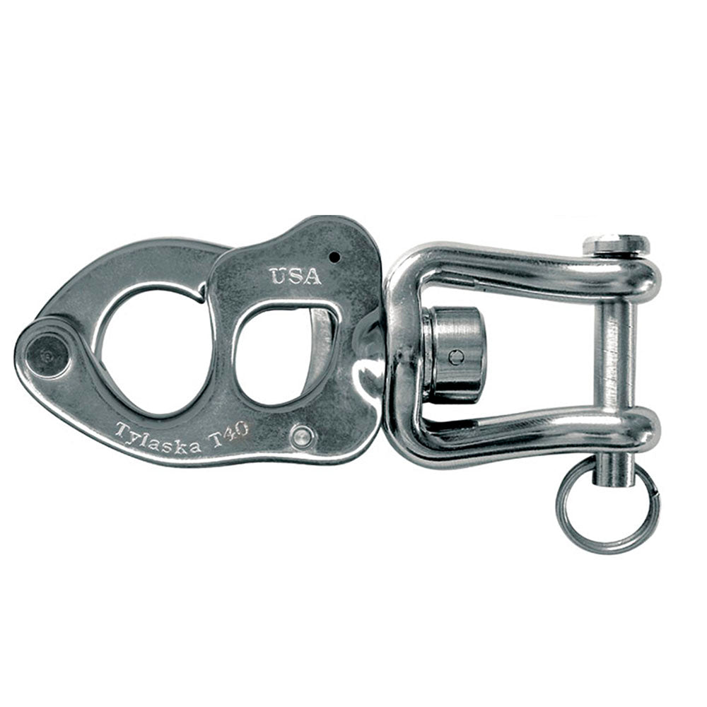 Tylaska Snap Shackle - Clevis Bail - T40C - Pin Dia: 3/4 in (TY1040-CR)