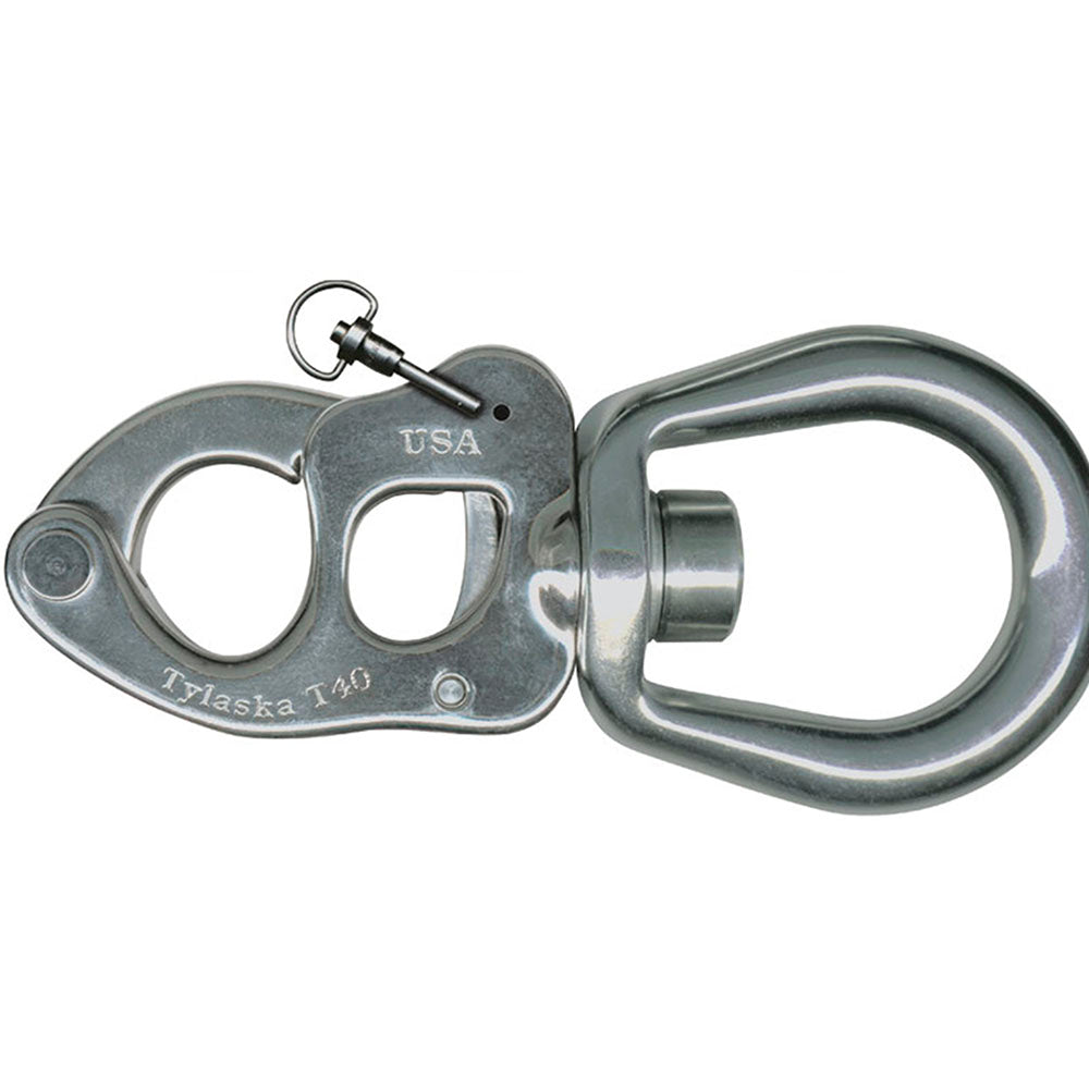 Tylaska Trigger Snap Shackle - T40L - Large Bail (TY1040-L)