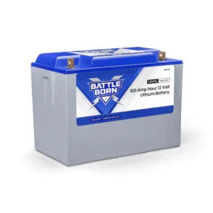 Battle Born 100Ah 12V Smart Heated LiFePO4 Deep Cycle Battery Kit - Green Vista Living