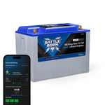 Battle Born 100Ah 12V Smart LiFePO4 Deep Cycle Battery - Green Vista Living