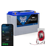 Battle Born 100Ah 12V Smart Heated LiFePO4 Deep Cycle Battery Kit - Green Vista Living
