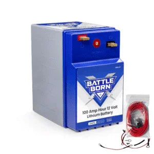 Battle Born 100Ah 12V GC2 LiFePO4 Deep Cycle Battery - Green Vista Living