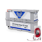 Battle Born 270Ah 12V GC3 LiFePO4 Heated Battery Kit - Green Vista Living