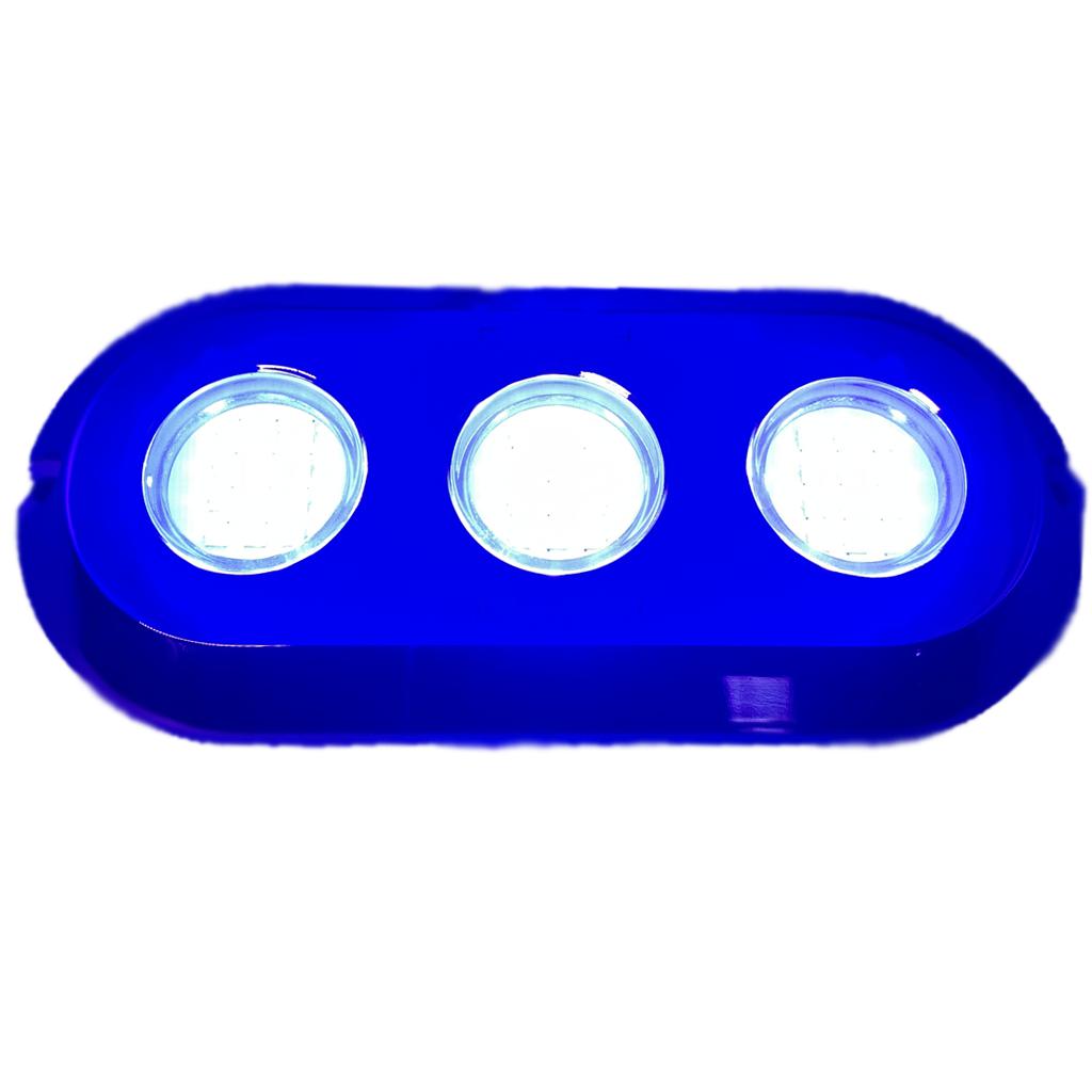 Plashlight Grande 180W Underwater Transom Light - BLUE
