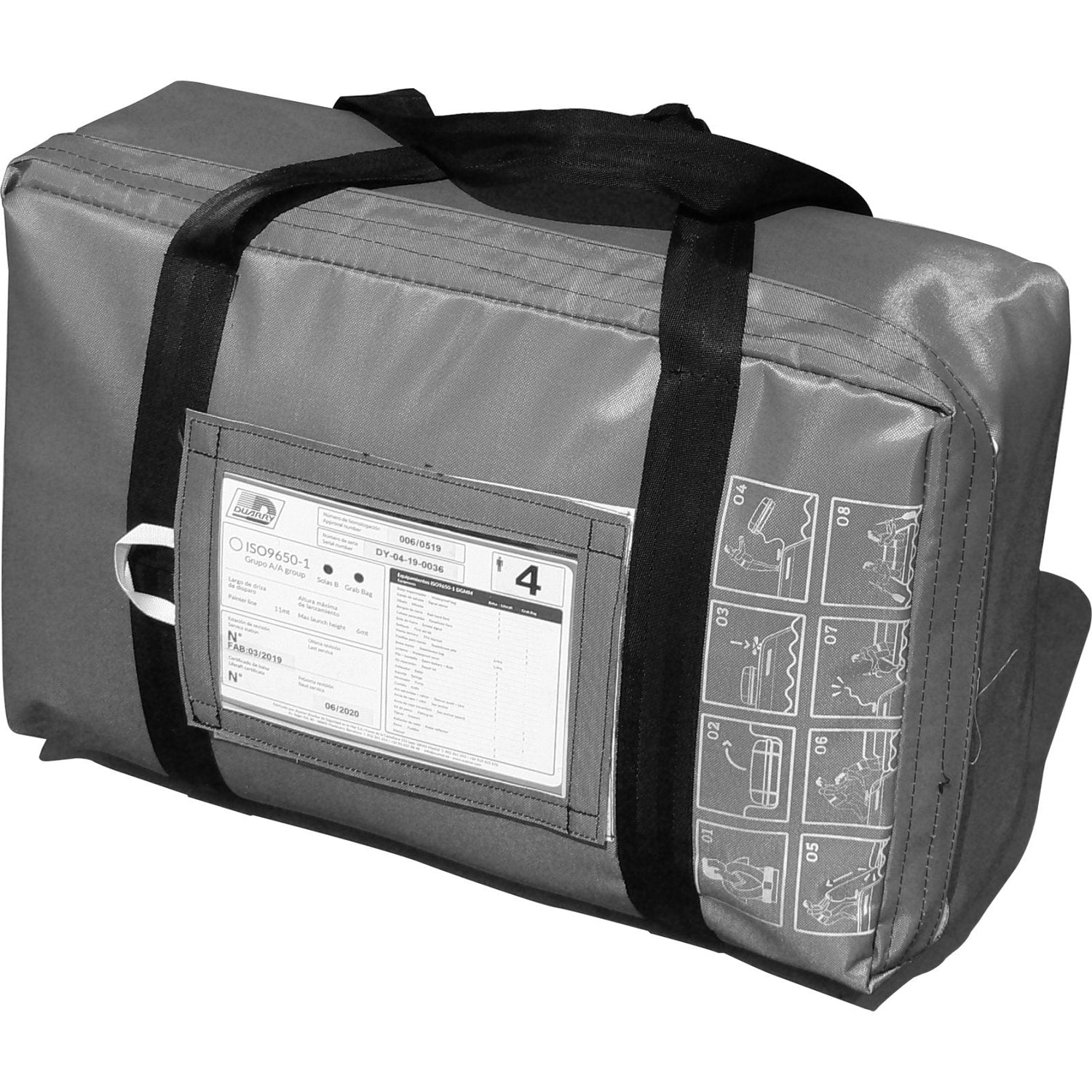 DATREX Liberty Offshore Life Raft, 4-12 Person