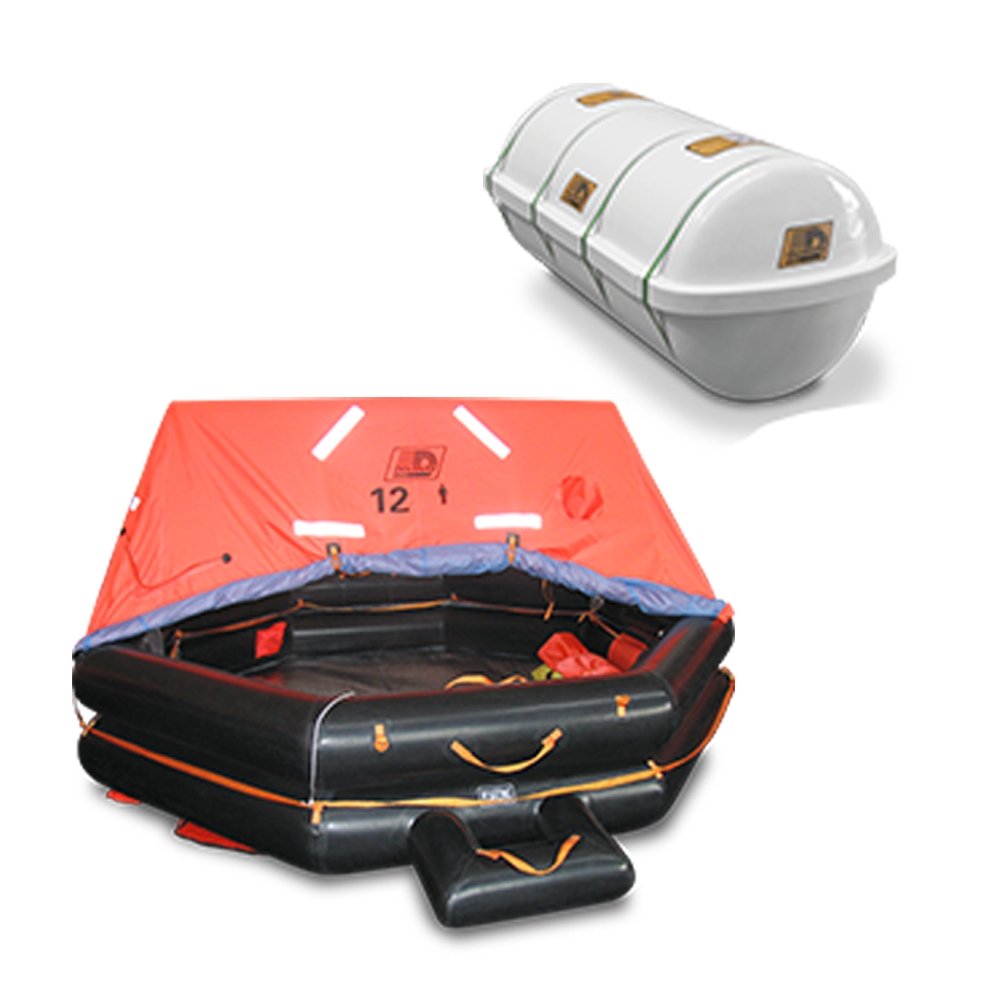 DATREX  DUARRY SOLAS/ MED Life Raft with A-Pack, 6-25 Person