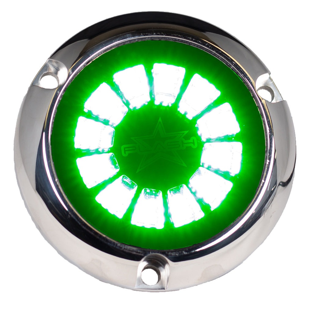 Plashlight EPIK Underwater Transom Light - GREEN