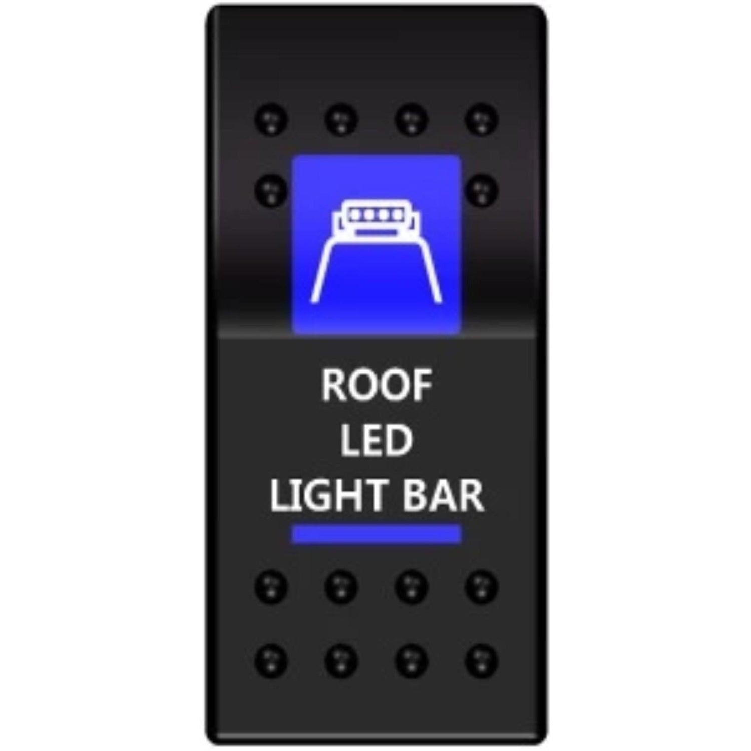 Plashlight Roof LED Light Bar - Rocker Switch