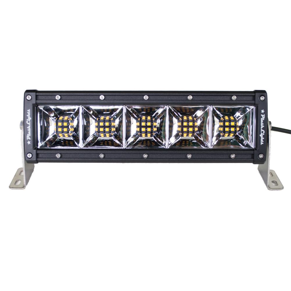 Plashlight Fishing Light Bar - 10" - 100W - Warm White