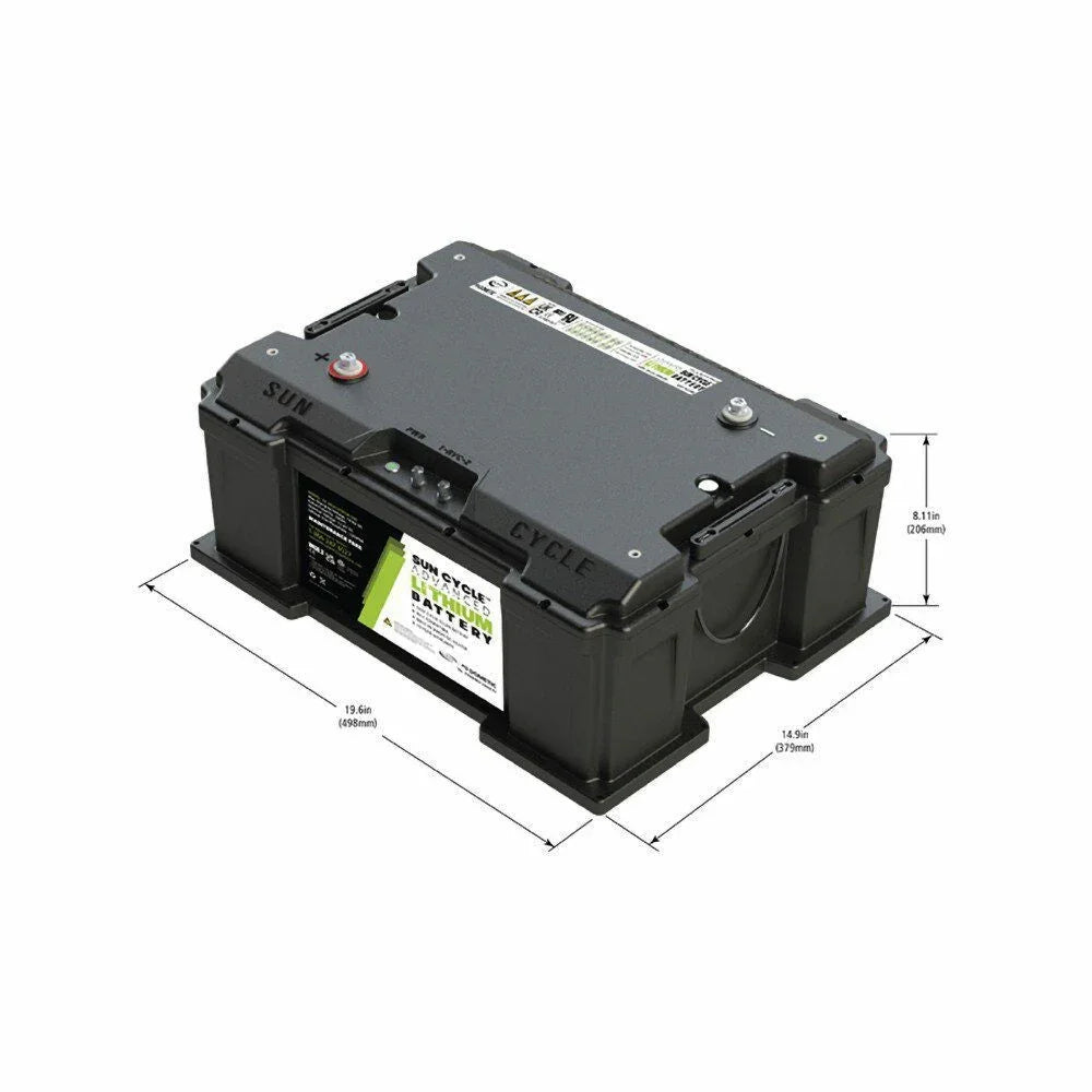 Go Power! 12V 300Ah LifePO4 Lithium Battery (GP-ADV-LiFePO4-300) Go Power
