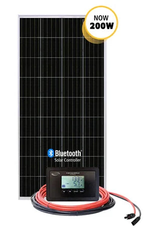 Go Power! Overlander Solar Charging Kit 200 Watts - OVERLANDER-200W - Green Vista Living
