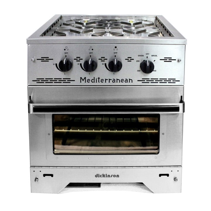 Dickinson Marine Mediterranean Three Burner Propane Stove
