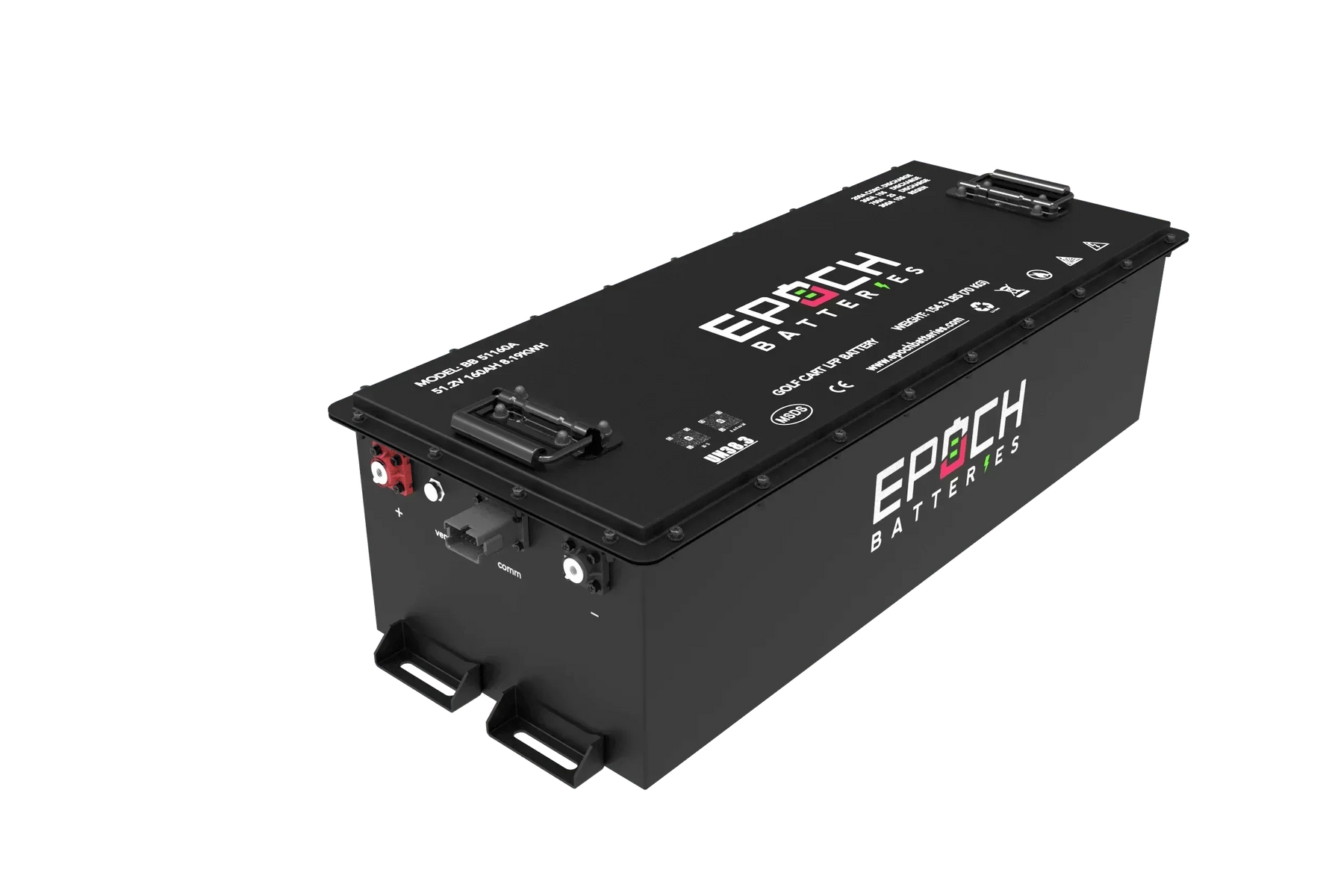 Epoch Batteries 48V 160Ah Lithium (LiFePO4) Golf Cart Battery - Complete Kit - Green Vista Living